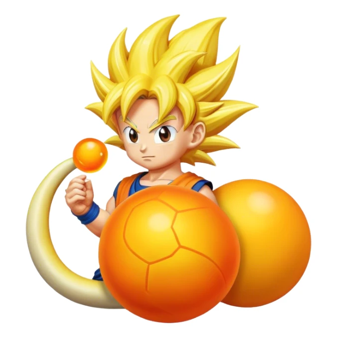 Dragon ball  sticker