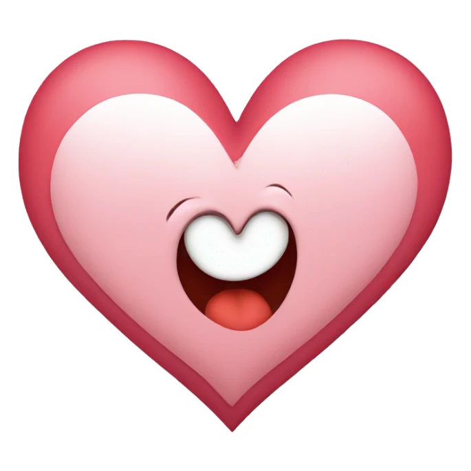 heart with letter A sticker