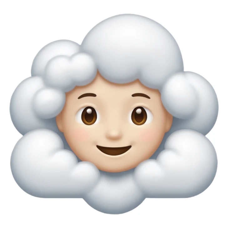 cloud people sticker