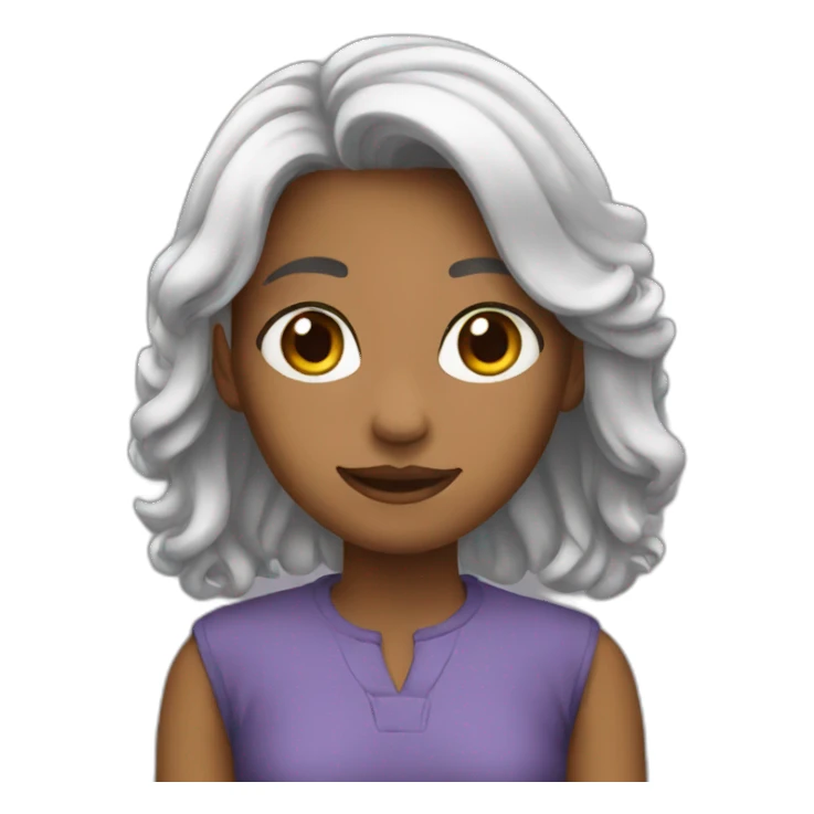 girl recommends sticker