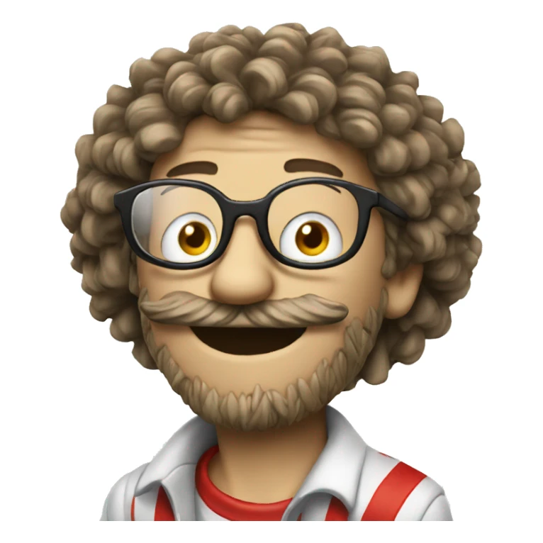 Waldo with glass cigarette sticker