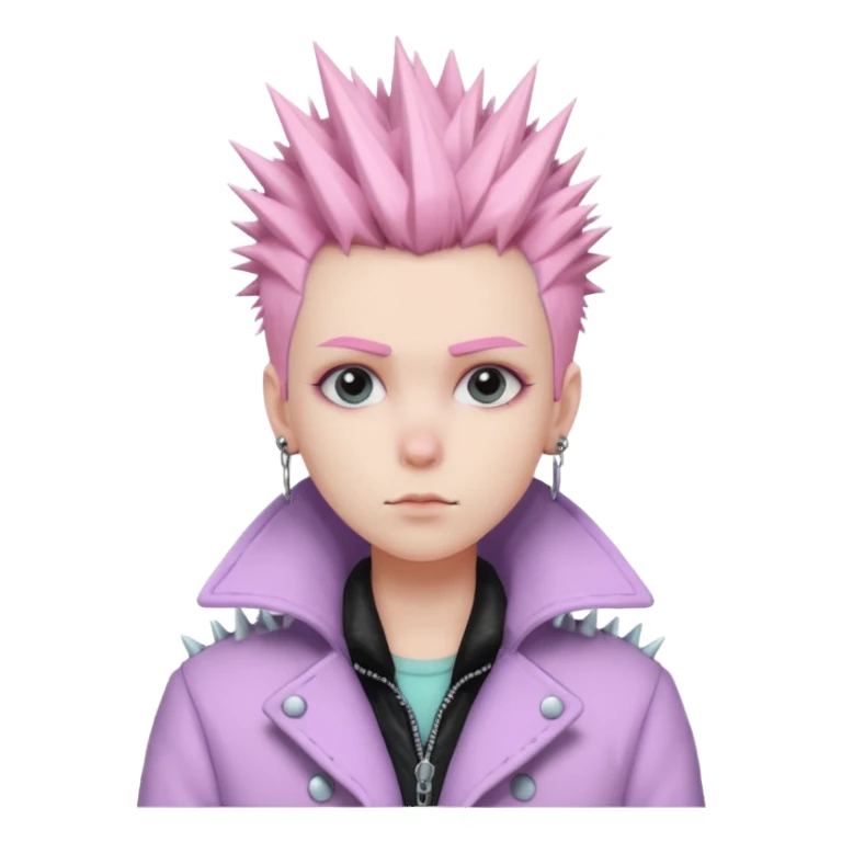 Winter three pastel punk sticker