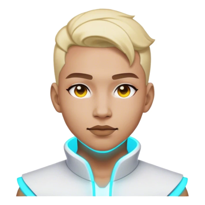 Neon from valorantwhite skin sticker