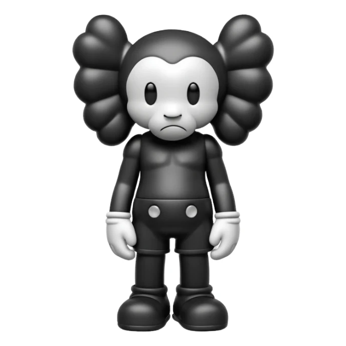 kaws  sticker