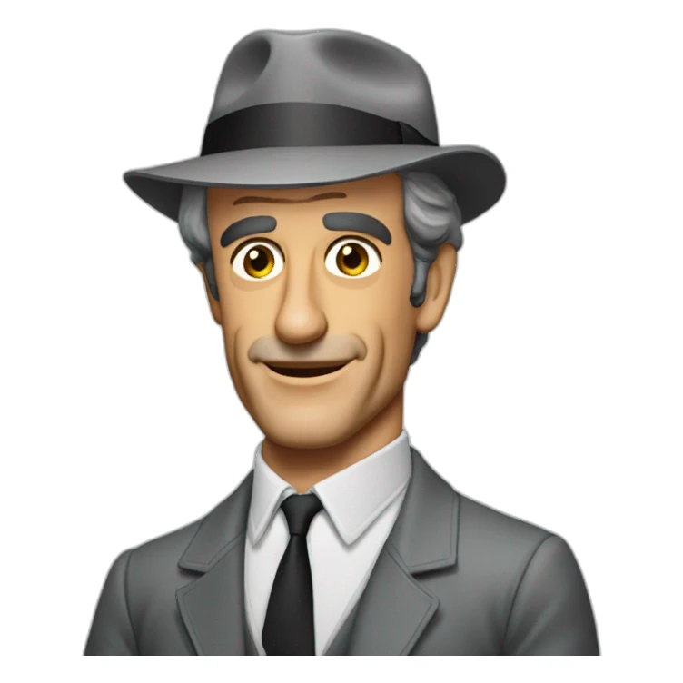 jean-paul belmondo sticker