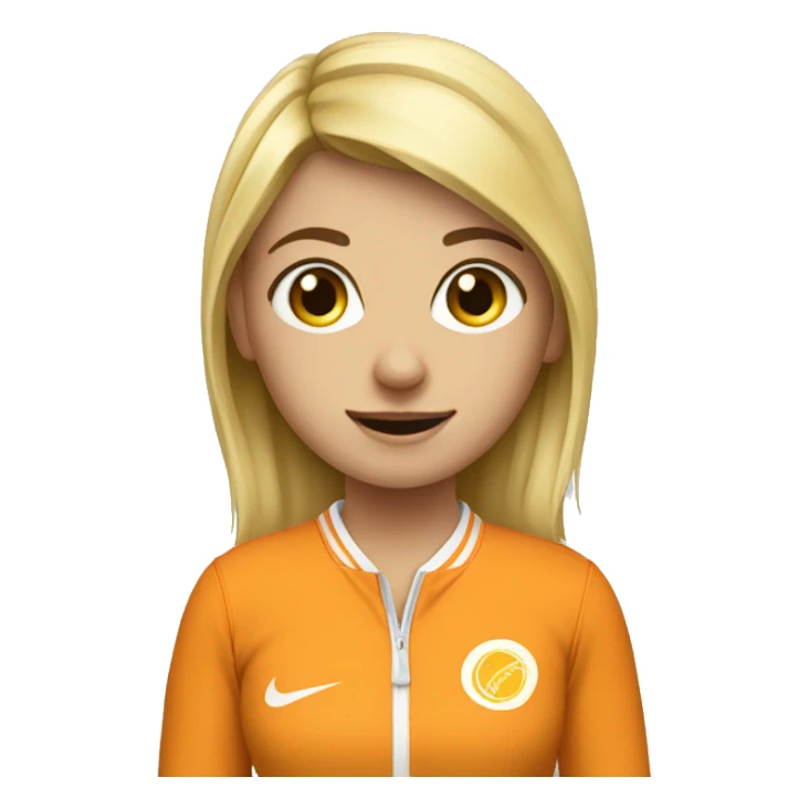 mart girl sport sticker