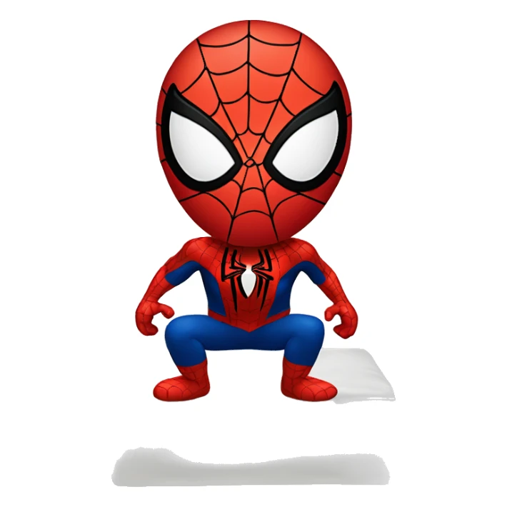 Spider-man escuchando música  sticker