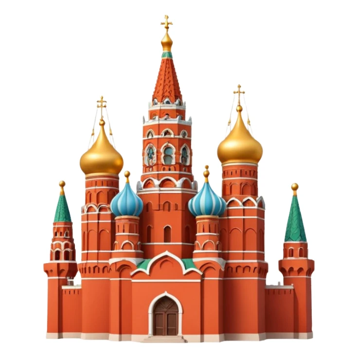 Moscow  Mini Kremlin Tower sticker