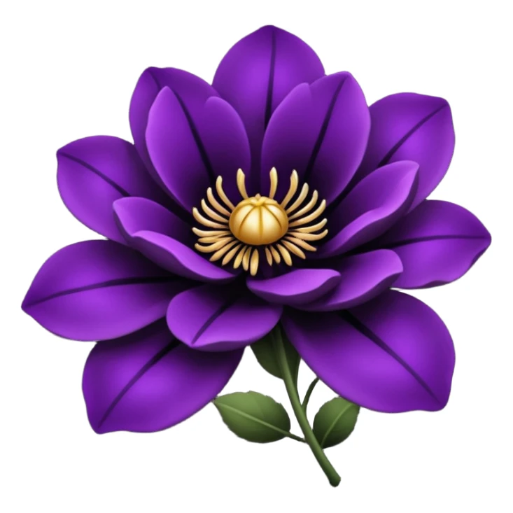 Flores negras sticker