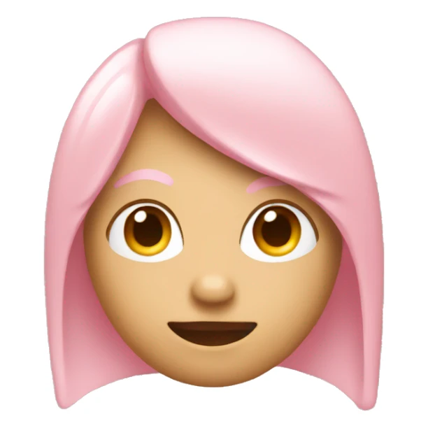 Light pink emoji sticker