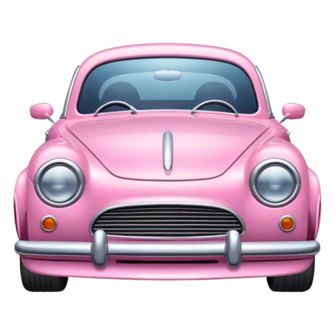 car pink sticker