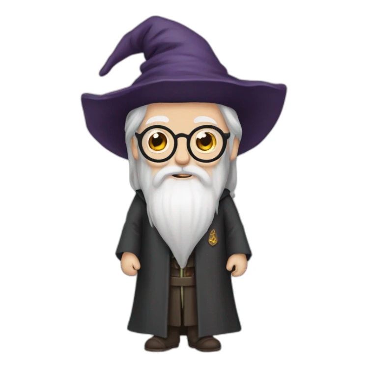 dumbledore harry potter sticker