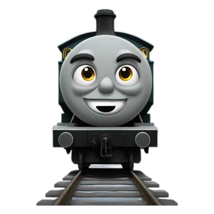 Thomas the train angry sticker