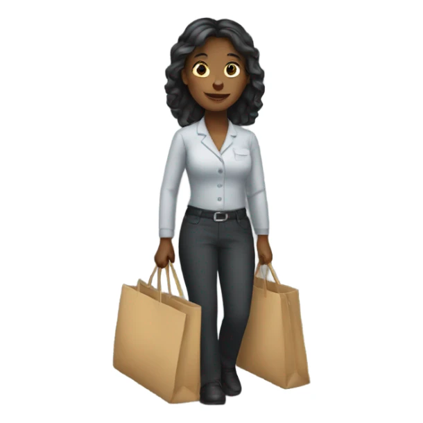 Women going to work  sticker