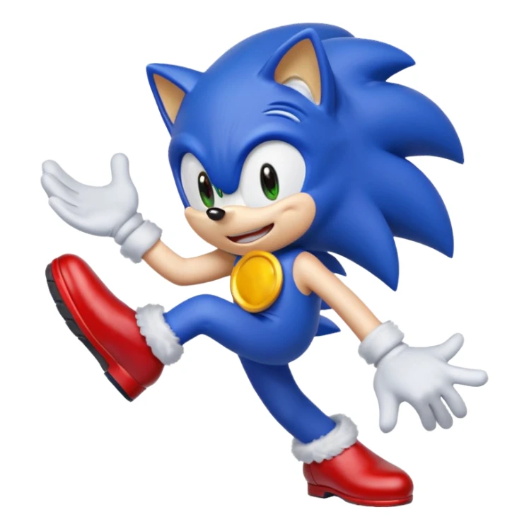 Give me a normal sonic sticker