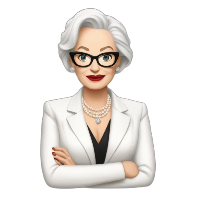 Miranda priestly sticker