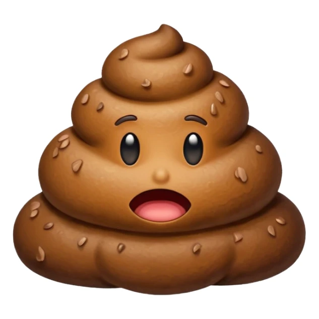 poop emoji sticker