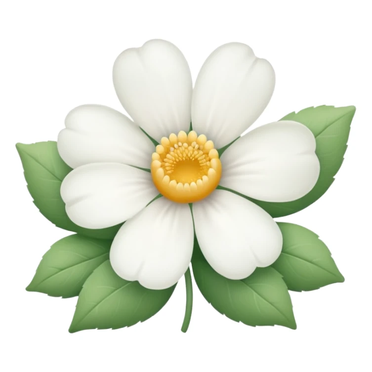 Baby breaths flower sticker