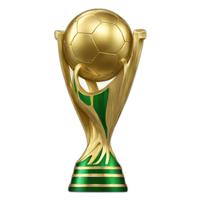 World Cup trophy sticker