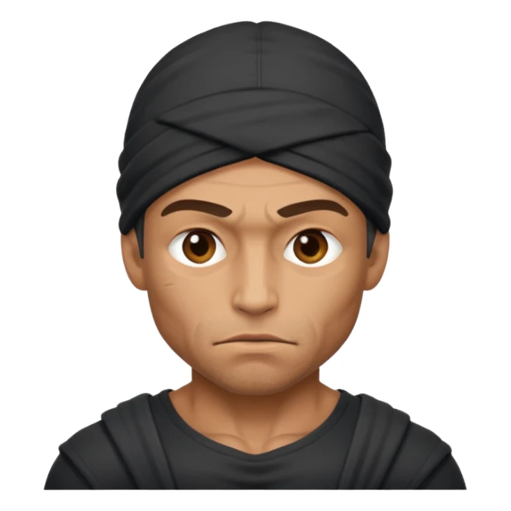 Stripped thief sticker