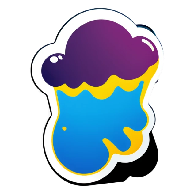 Wet sticker
