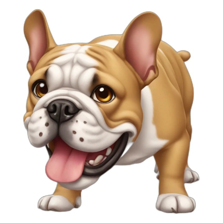 Franch bulldog sticker