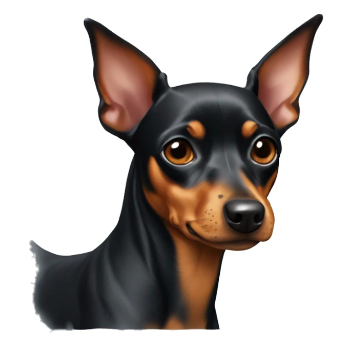 miniature pinscher  sticker
