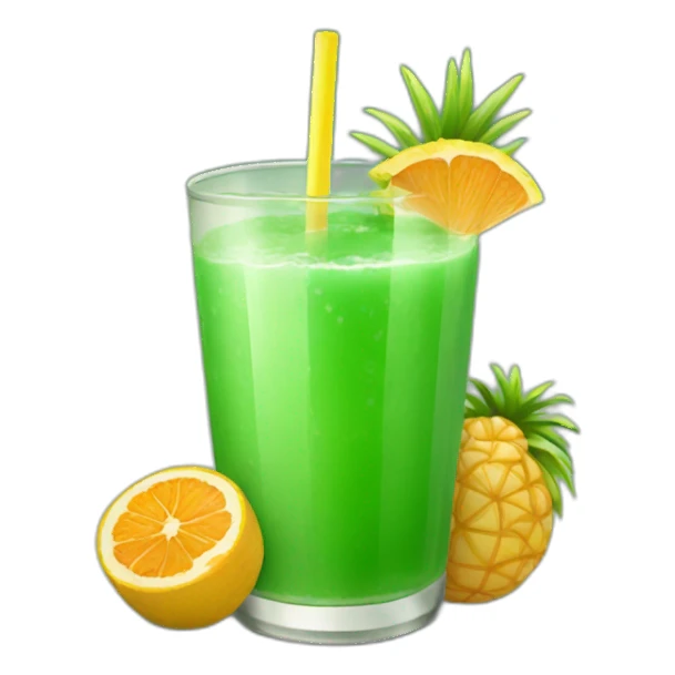 tropical juice sticker