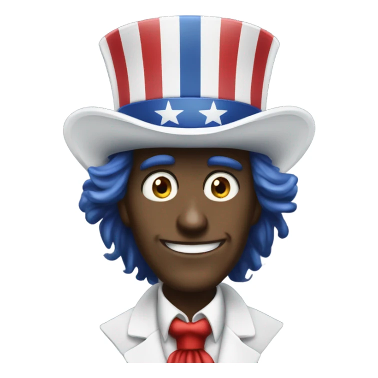Uncle Sam with eyes X’d out sticker