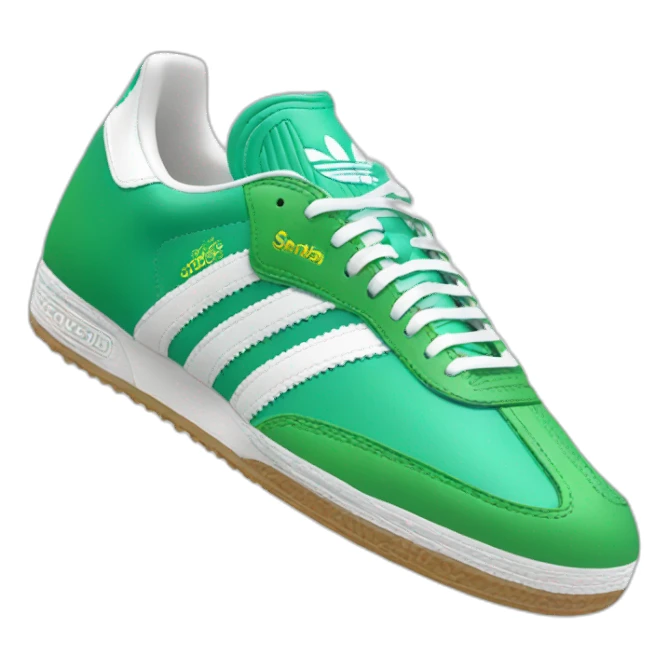 Adidas samba shoes sticker