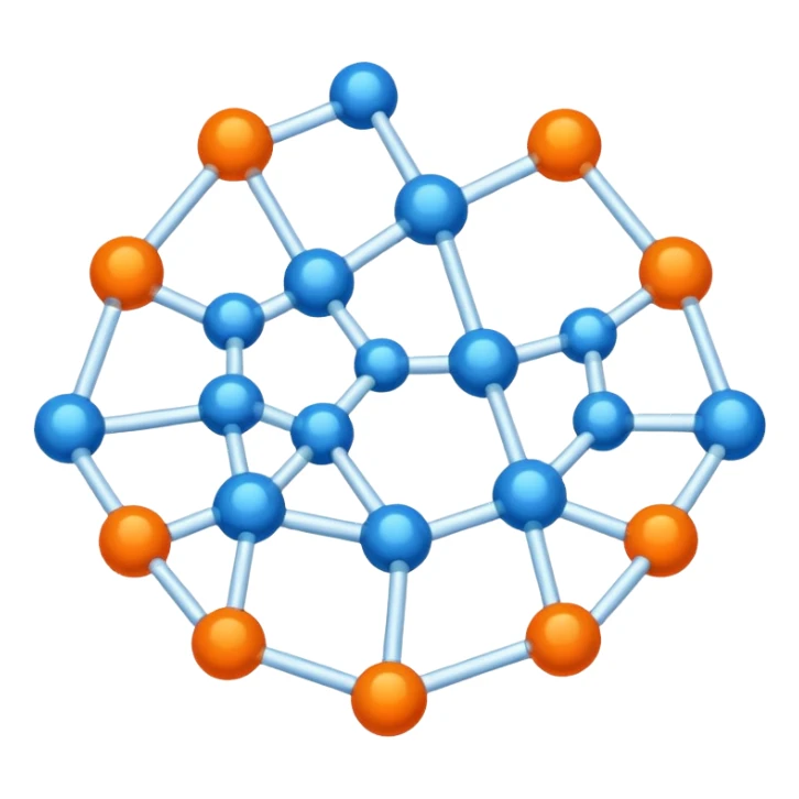 hormone molecule sticker