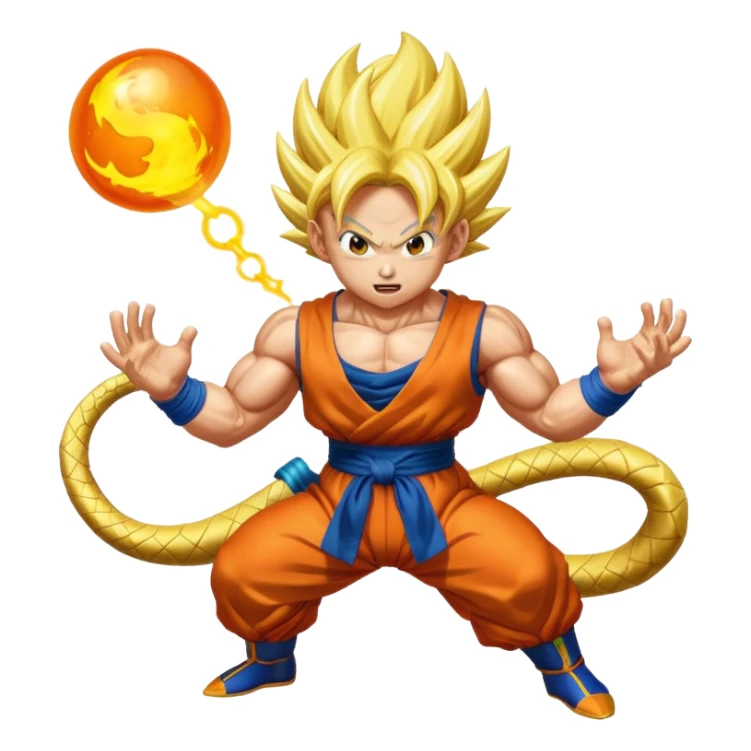dragon ball fusion  sticker