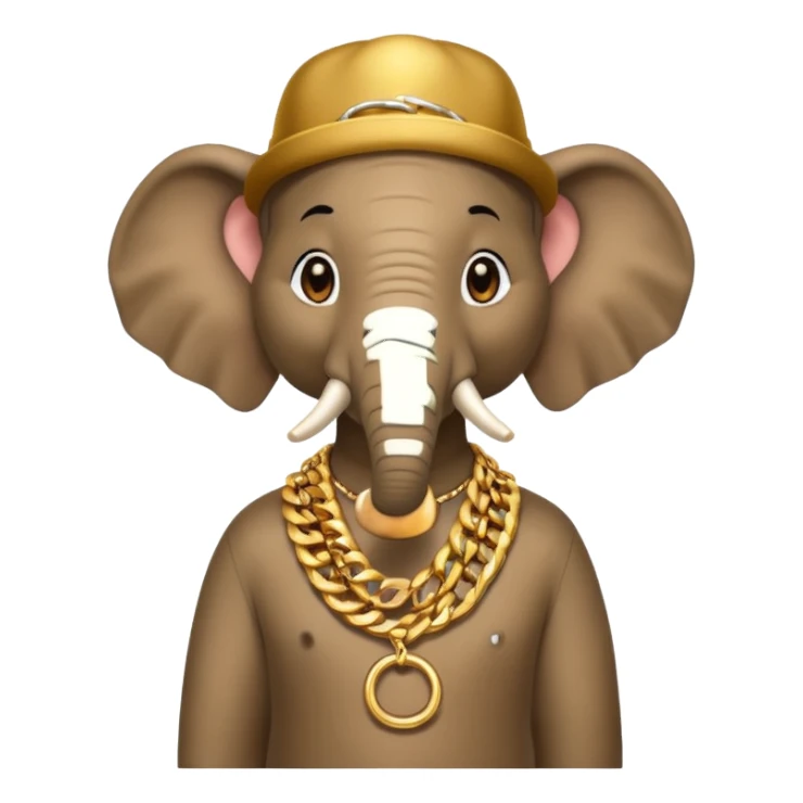 elephant rapper sticker