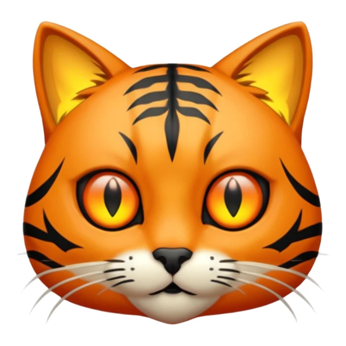 Helloween cat sticker