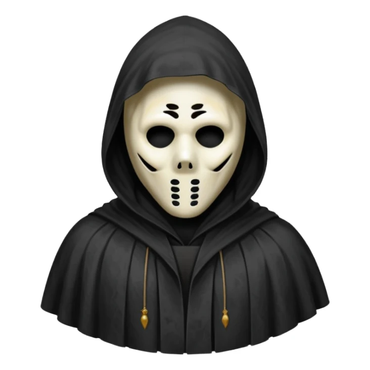 Ghostface from the Scream movie sticker