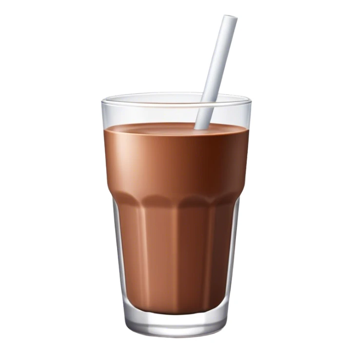 Chocolate milk sticker