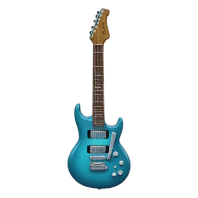 guitare électrique sticker
