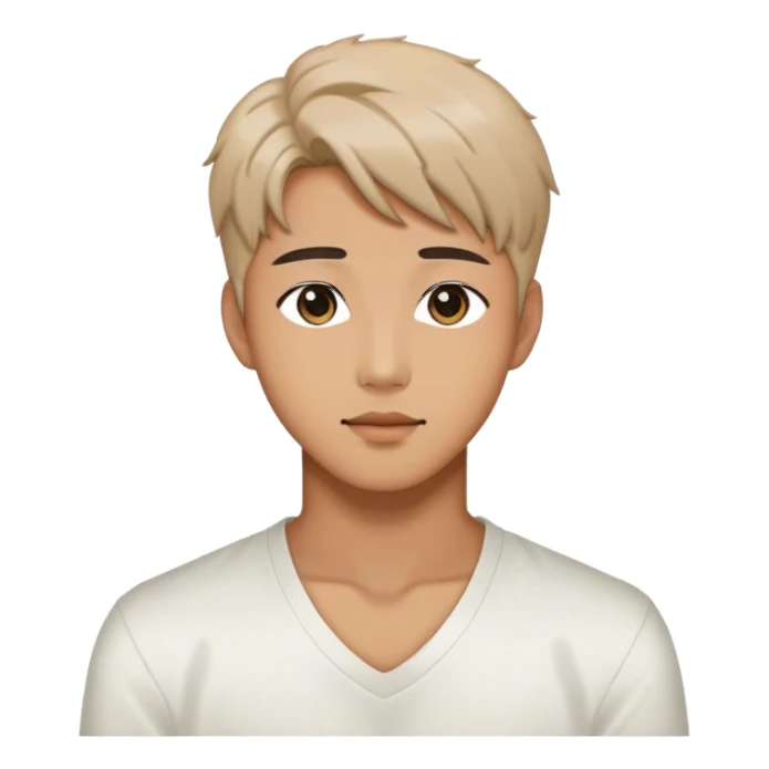 handsome kpop idol sticker