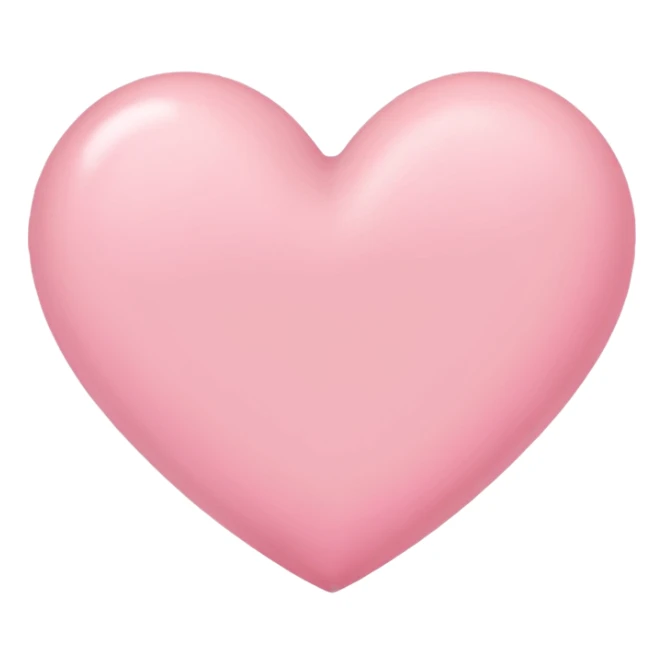 Pink pastel heart sticker