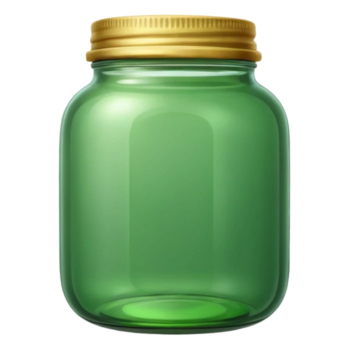 green jar  sticker