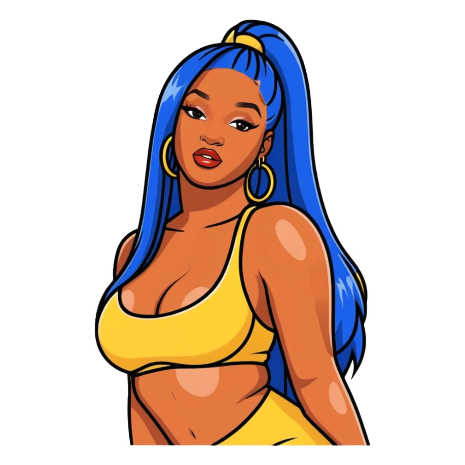 Megan thee stallion sticker