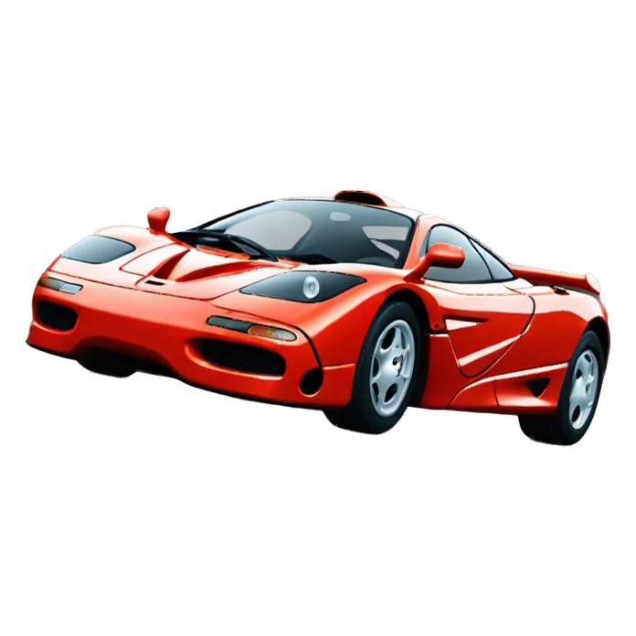 Red McLaren f1 sticker