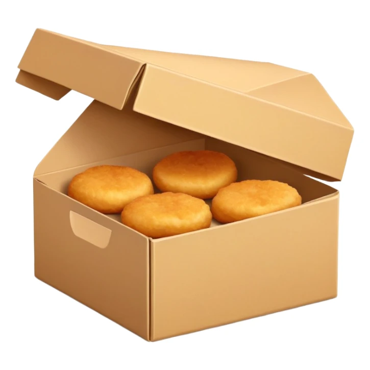 Chicken McNuggets in a box sticker