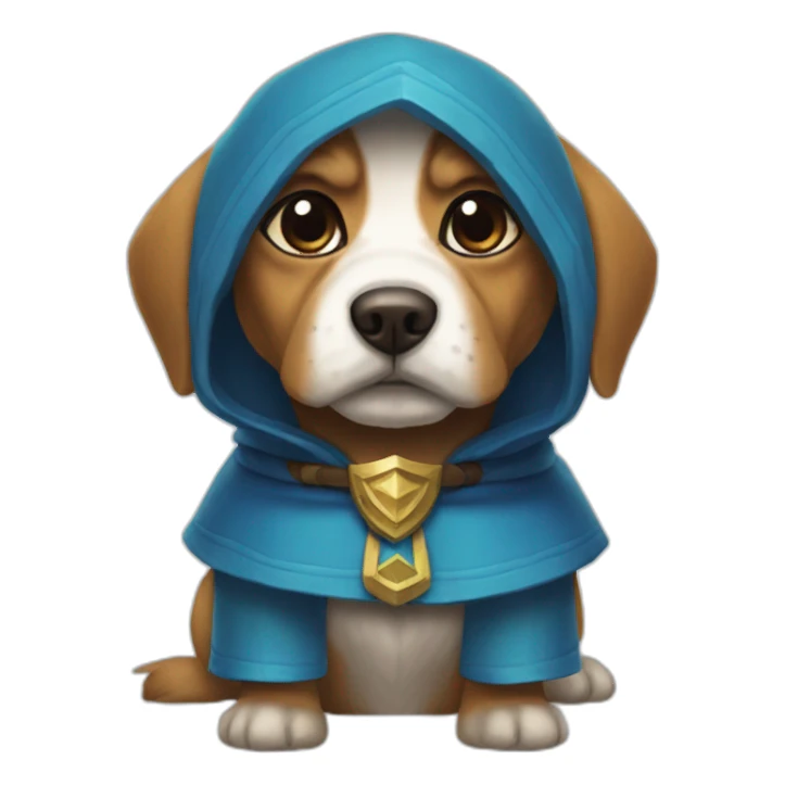 pupoy dog costume zelda sticker