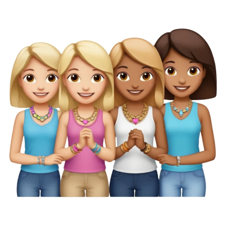 Charm Bracelet Girls sticker