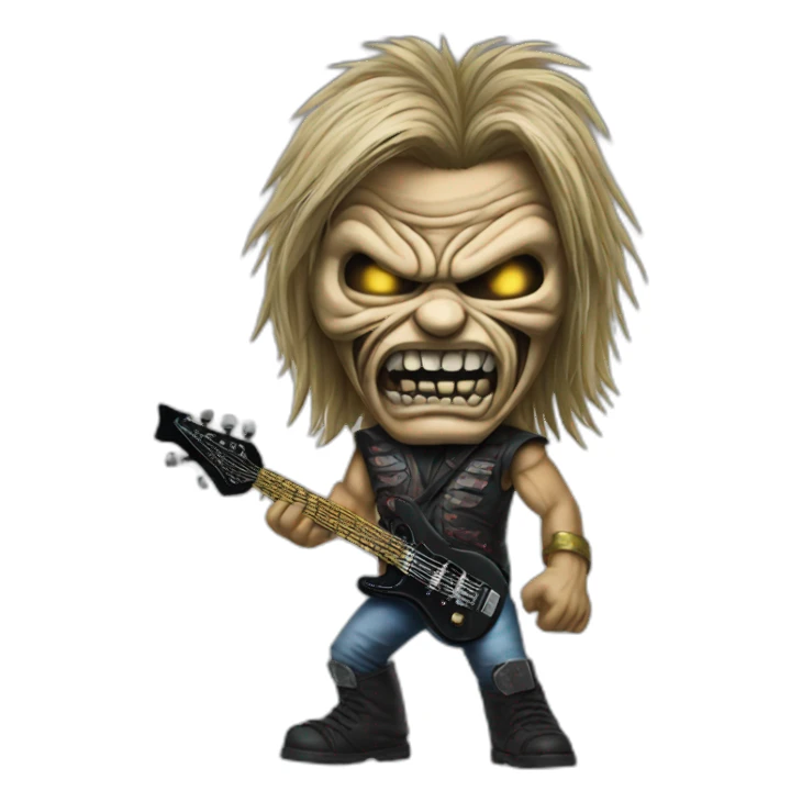 iron maiden sticker
