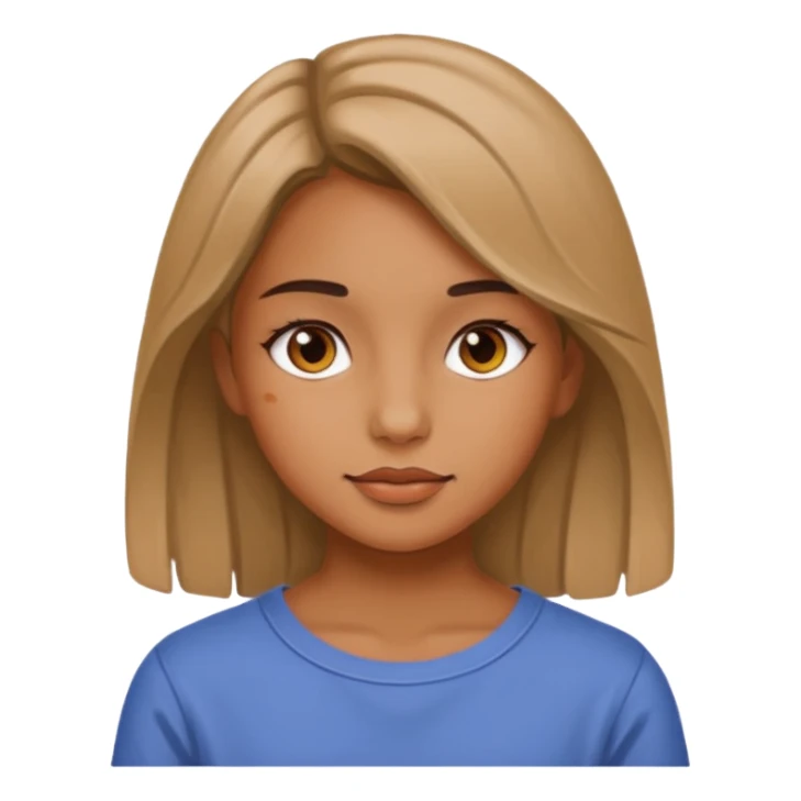 Girl painting on canvas sticker