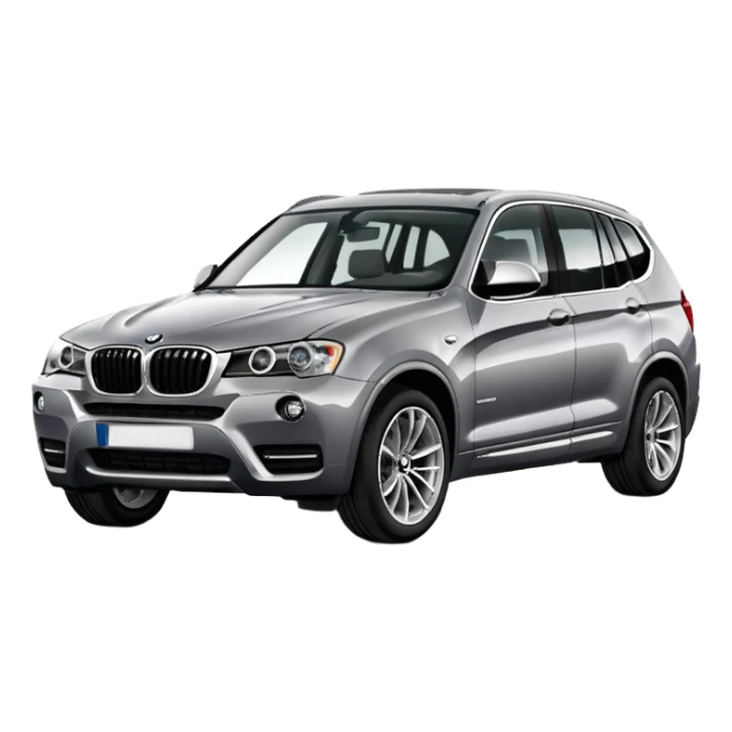 Grey BMW x3 sticker