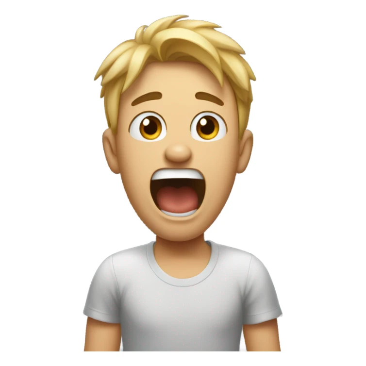 A bro saying “no way” sticker