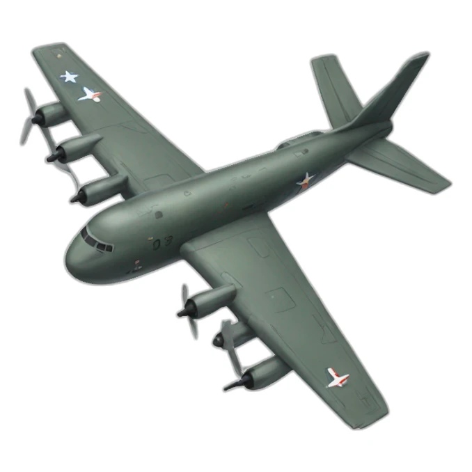 plane-military sticker